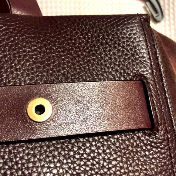 Kate Spade/ large Tote Bag/ Plum - Picture 4 of 14